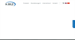 Desktop Screenshot of hermann-bilz.de